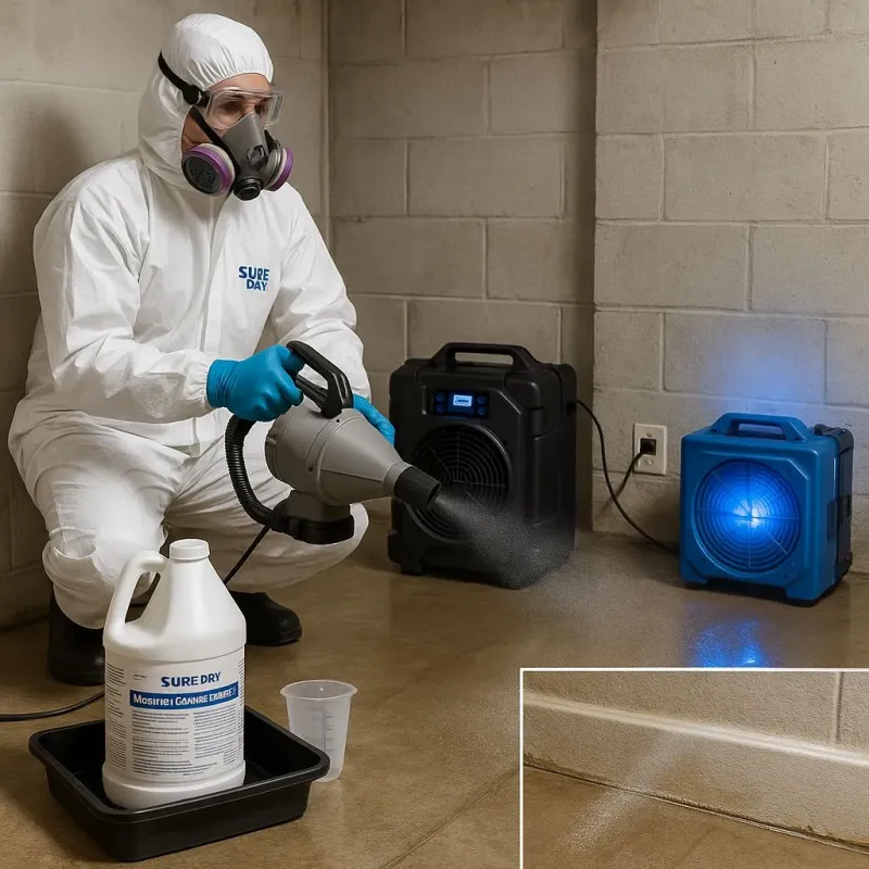 Sanitization and Odor Removal process in Millington, MI