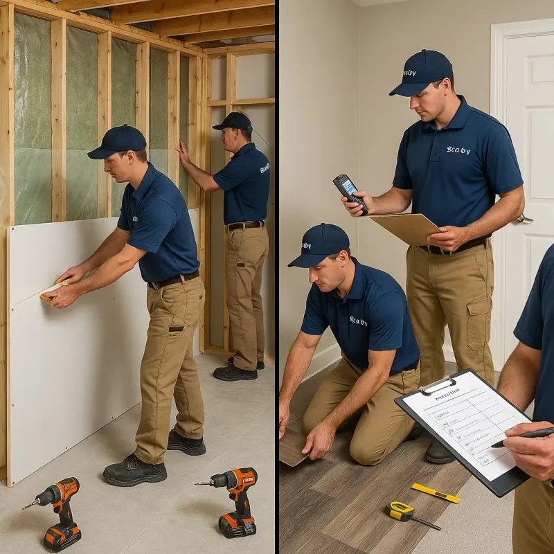 Repairs and Reconstruction process in Millington, MI